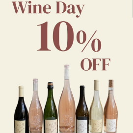 毎月20日はワインDAYです🍷