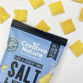 Salt & Vinegar Crispy things(ソルトビネガークリスピーシンズ)50%OFFのご案内です🌱