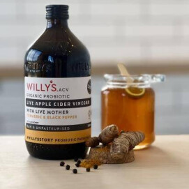 【Willy's ACV】エウレカレモン＆ターメリック・ オーガニックアップルサイダービネガー🍎