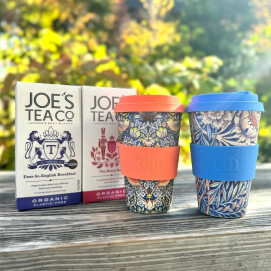 繰り返し使えるイギリスのecoffee cup(エコーヒーカップ)オーガニックティーセットのご紹介🇬🇧