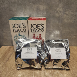 オーガニックティーブランドJOE'S TEA（ジョーズティー)100袋ティーバックタイプが新パッケージにて発売中🌿