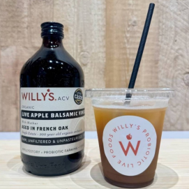 Willy's ACVアップル バルサミコビネガーのご紹介です✨