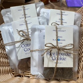 北海道びばい発のヴィーガンスイーツブランド 【know Enough(ノウ イナフ)】❇️