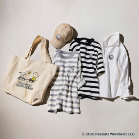 4月17日(金)発売「ブルックス ブラザーズ×PEANUTS」コラボコレクションSpring & Summer 2026