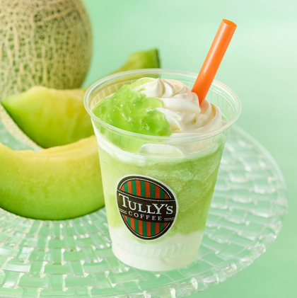 🍑 まるでパフェ!新食感フローズンドリンク🍈