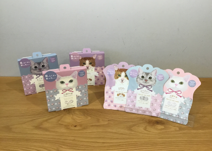 ＊ねこ絵柄ケア用品＊