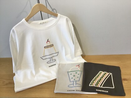 ＊喫茶ぷっくりプリントTシャツ＊