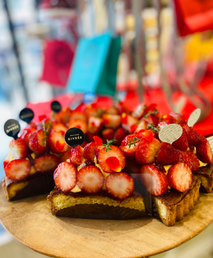 【初物】とちあいかのタルト🍓🍓