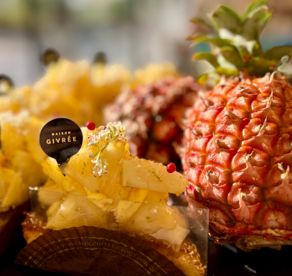 西表島産 ピーチパインのタルト🍍🌴