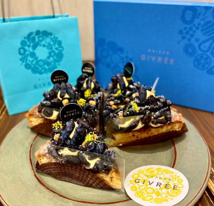 ハスカップのタルト🫐💙