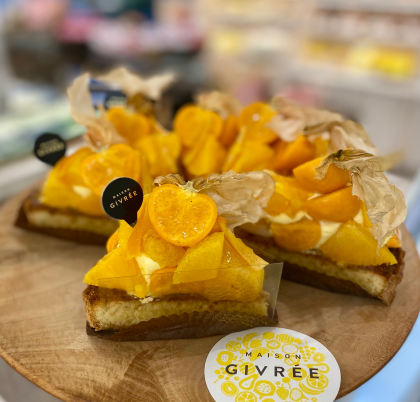 ほおずきとネーブルオレンジのタルト🧡🍊