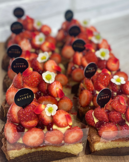 リアスタベリーのタルト🍓