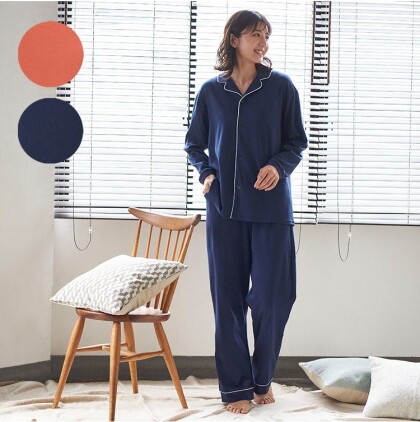 家事が楽にできるストレッチコットンパジャマ