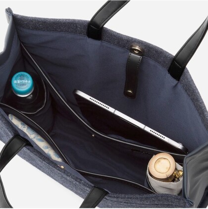 荷物が一目で見やすい整理収納トート
