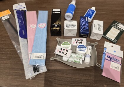 🎵音楽教室でも楽器小物購入できます🎵