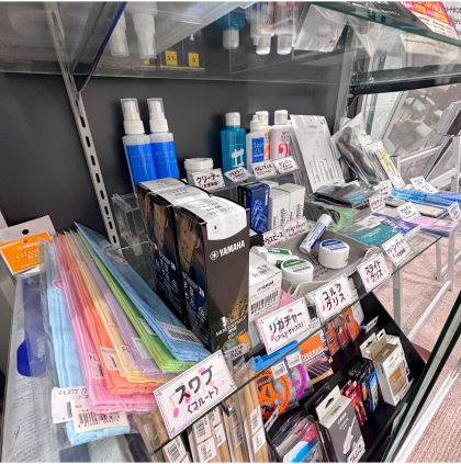 🎼楽器小物、音楽教室でも購入できます🎼