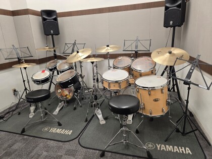 大人気のドラムコースに新しい先生が増えました🎶