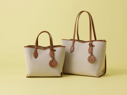 【FURLA OUTLET】モダンで贅沢なエッセンシャルトートバッグ　ERA CANVAS