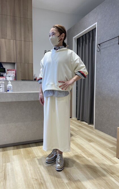 ダンボールニットパーカーセットアップ