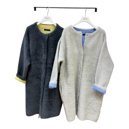 シャギーニットコーディガン