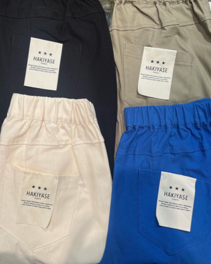 ハキヤセパンツ👖新作入荷✨