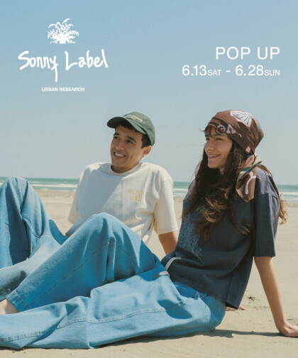 Sonny Label POP UP 開催!