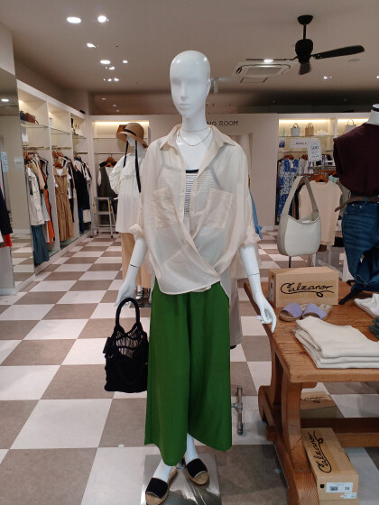 ✨シアーポケットスキッパーシャツのご紹介です✨
