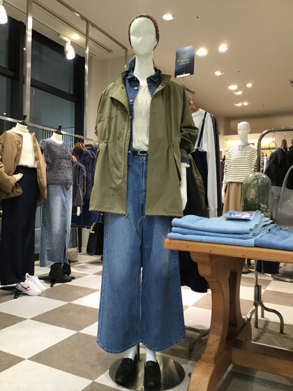 ミリタリーモッズコートのご紹介です🎵