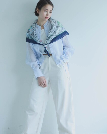 シアーシャツ+タンクトップ★