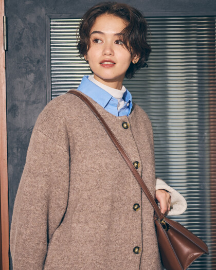 ダブルフェイスコーディガン★