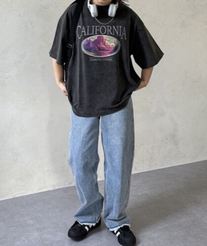 【アウトレット限定商品】CPCM パウダー加工ビンテージライクT