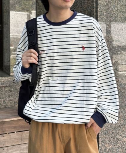 【U.S POLO ASSN.】バルーンロンT