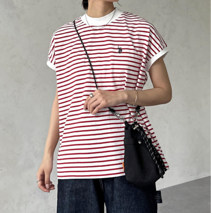 【アウトレット限定商品】U.S. POLO ASSN. モックネックTシャツ