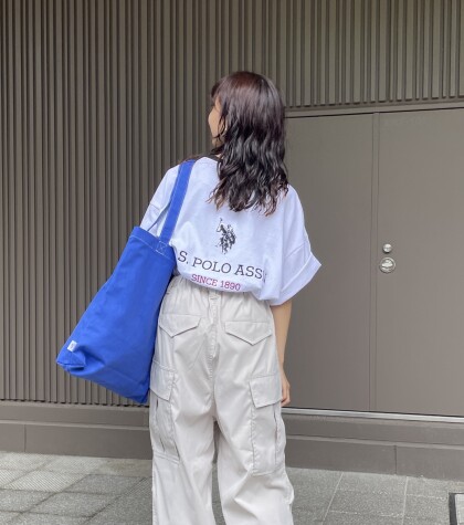 【CPCM】U.S. POLO ASSN.バック刺繍T