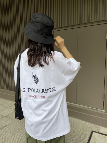 【CPCM】U.S. POLO ASSN.バック刺繍T
