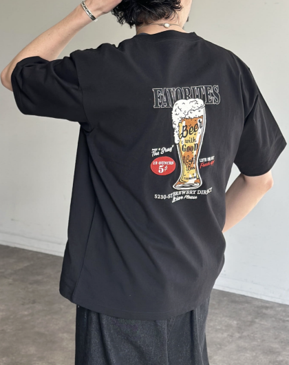 【アウトレット限定商品】CPCM アソートバック刺繍T