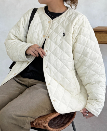 【アウトレット限定商品】CPCM 【U.S. POLO ASSN. 】キルティングジャケット