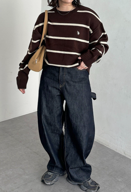 【アウトレット限定商品】CPCM 【U.S. POLO ASSN.】クルーネックニット