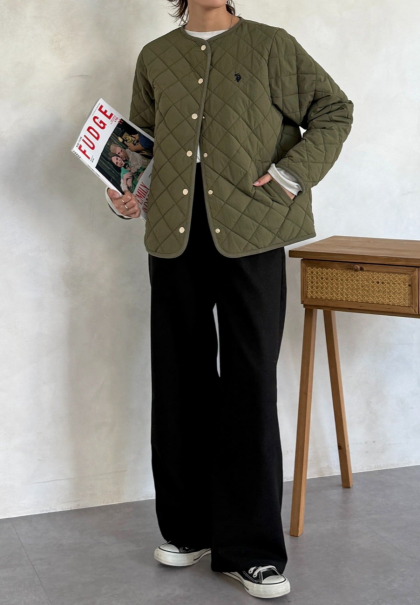 【アウトレット限定商品】CPCM 【U.S. POLO ASSN. 】キルティングジャケット