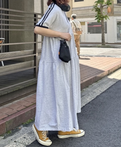 【アウトレット限定商品】天竺ワンピース