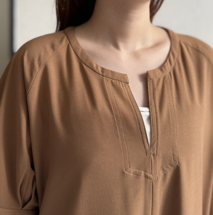 【アウトレット限定商品】Chez toi 袖バルーンワンピース