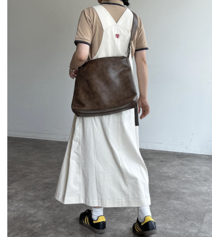 【アウトレット限定商品】オーバーオールジャンスカ