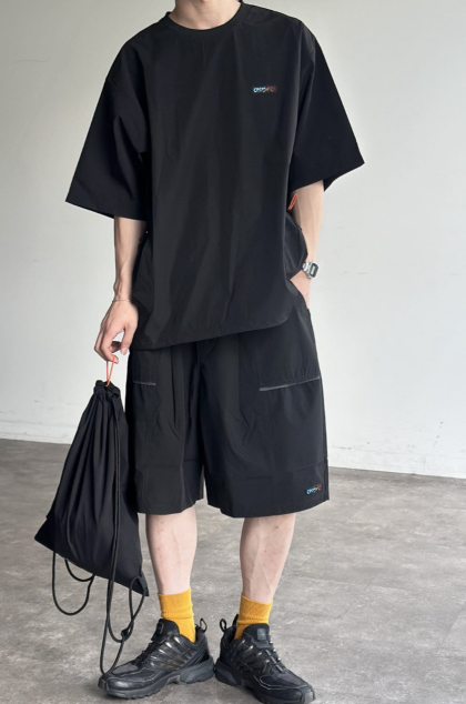 【アウトレット限定商品】CPCM ストレッチナイロンセットアップ