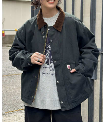大人気新作 アウトレット限定商品】CPCM 襟コーデュロイワークジャケット ジャケット・アウター