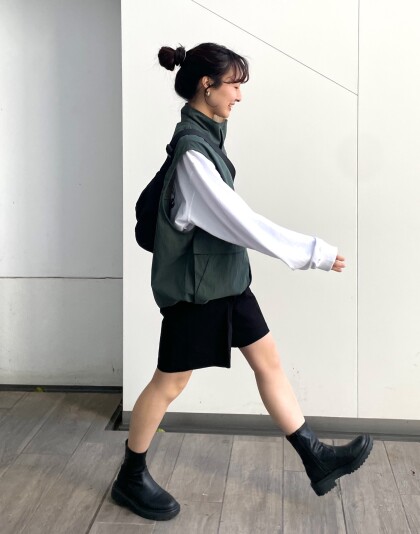 【アウトレット限定商品】ビッグポケットスタンドベスト