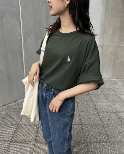 【CPCM】U.S. POLO ASSN.バック刺繍T