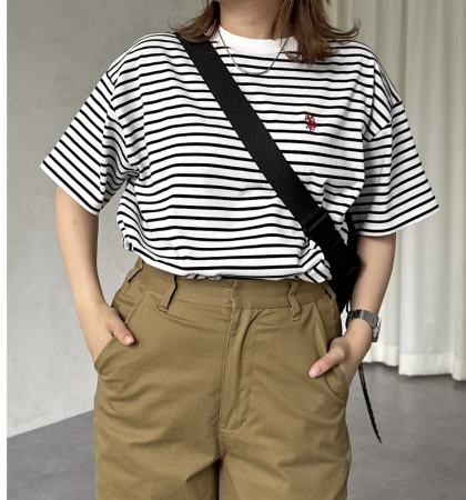 【アウトレット限定商品】U.S. POLO ASSN. 天竺クルーTシャツ