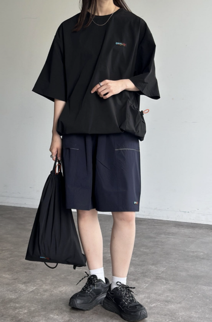 【アウトレット限定商品】CPCM ストレッチナイロンセットアップ