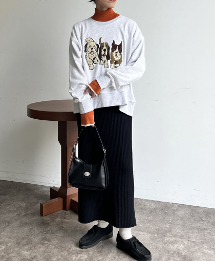 【アウトレット限定商品】CPCM アソート裏起毛サガラ刺繍スウェット