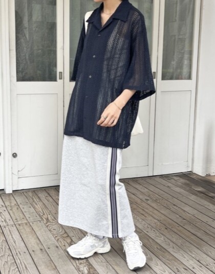 【アウトレット限定商品】アソートレース半袖シャツ